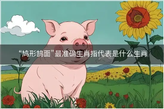 “鸠形鹄面”最准确生肖指代表是什么生肖打一准确最佳精准解谜动物生肖数字,释义经典全面词语赏析